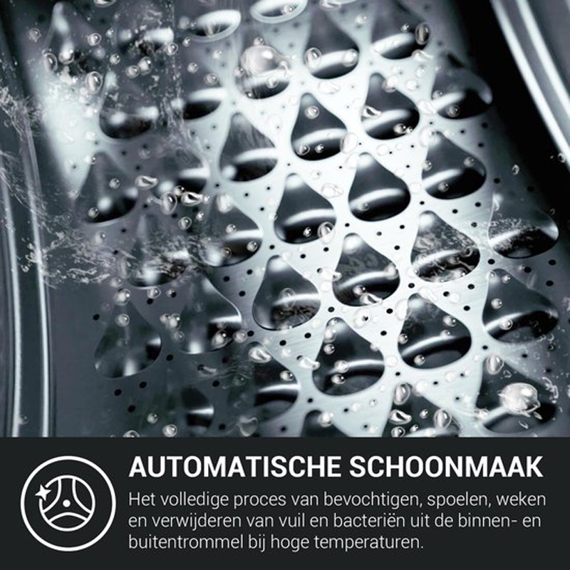 CHiQ CFL100-14586IM3XB Compacte Wasmachine - 10 kg - 1400 TPM - Stoomwassen & Quick Wash - Energieklasse B