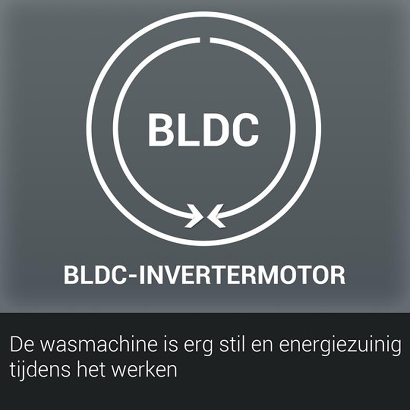 CHiQ CFL100-14586IM3XB Compacte Wasmachine - 10 kg - 1400 TPM - Stoomwassen & Quick Wash - Energieklasse B