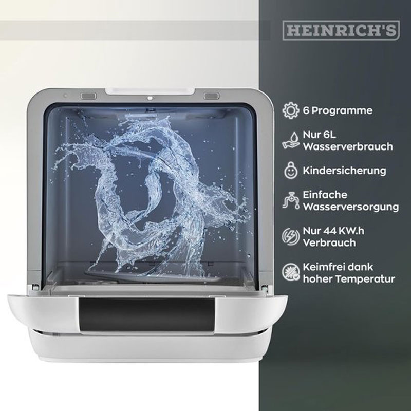 Heinrichs-HTG8842-mini-dishwasher-camping-dishwasher-without-using-a-water-connection