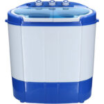 Mestic MW-120 Camping Wasmachine/Centrifuge Combinatie - 230V - 2 Wasprogramma's - 3,5kg capaciteit - Stil en energiezuinig