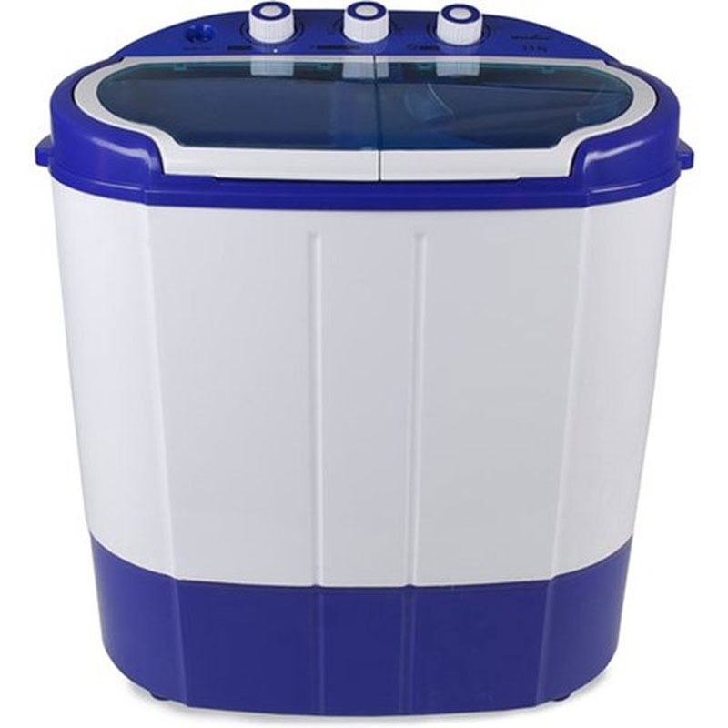 Mestic MW-120 Camping Wasmachine/Centrifuge Combinatie - 230V - 2 Wasprogramma's - 3,5kg capaciteit - Stil en energiezuinig