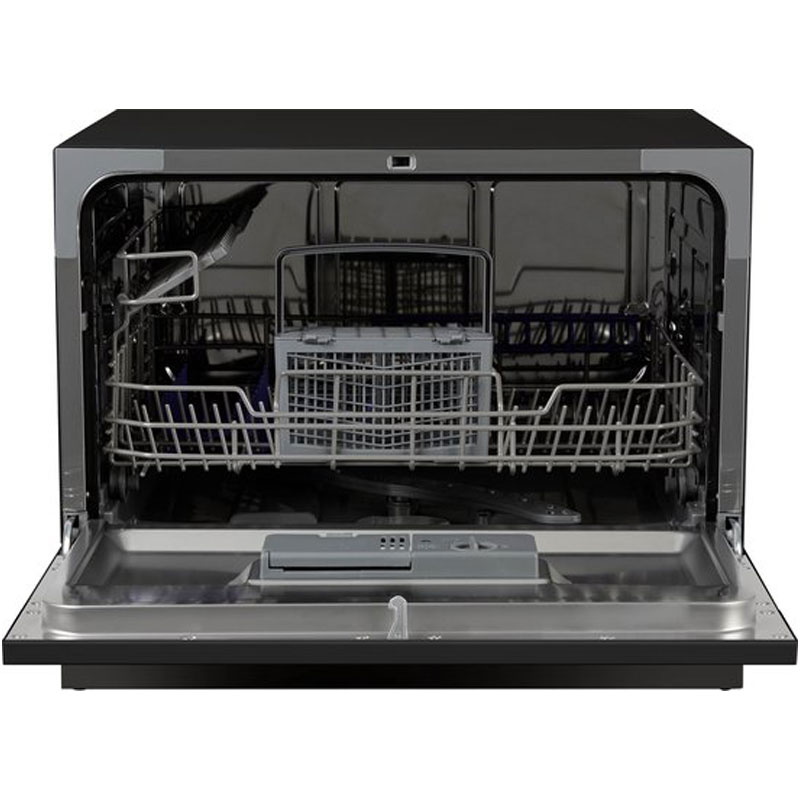 Tomado TDW5501B - Mini vaatwasser - Vrijstaand - 6 couverts - 5 programma's - Zwart