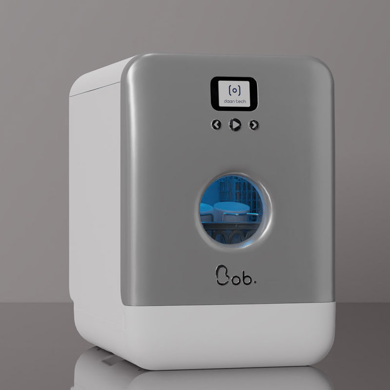 Bob Mini Vaatwasser met Watertank – Vrijstaand en zonder Wateraansluiting Bob vaatwasser eco-compact