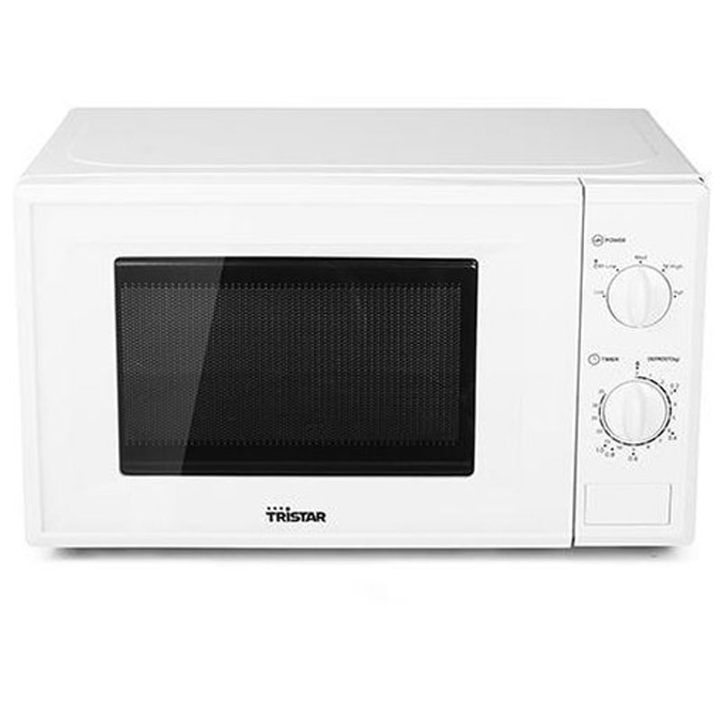Tristar MW-2706 - Solo Magnetron- 20 Liter - 5 instelbare standen - Geschikt voor de camping - Wit