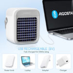 Aigostar Mobiele Airconditioning - Mobiele Airco - Aircooler - Draadloze luchtkoeler - Mini Airco - Ventilator