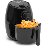 BluMill Mini Airfryer - Compacte Heteluchtfriteuse - Airfyer 2 Personen - 1000W - 2L