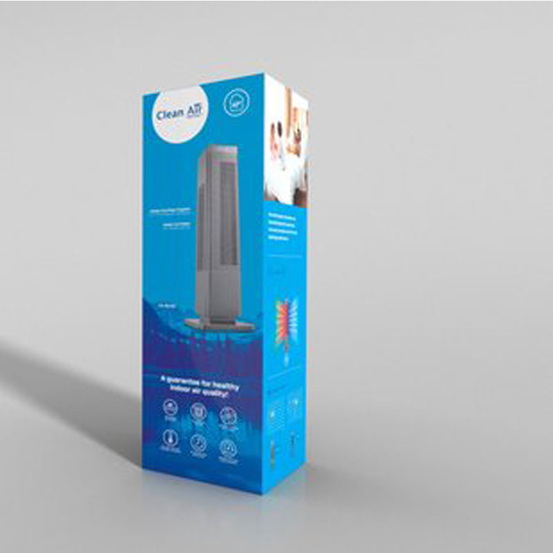 Clean Air Optima® CA-904G - 2in1 Design Ventilator Elektrische Kachel - Verwarmen en Koelen - Stoffilter - Draaicirkel (oscillatie): 80º - Digitale thermostaat instelbaar 15-35°C