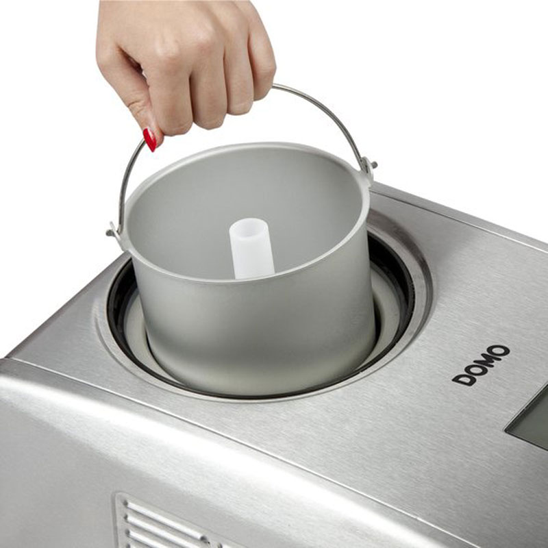 DOMO DO9066I IJsmachine - Zelfvriezend met compressor - 1.5 L
