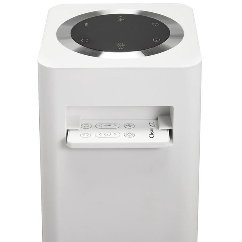 Clean Air Optima® CA-904W - 2in1 Design Ventilator Elektrische Kachel - Verwarmen en Koelen - Stoffilter - Draaicirkel (oscillatie): 80º - Digitale thermostaat instelbaar 15-35°C