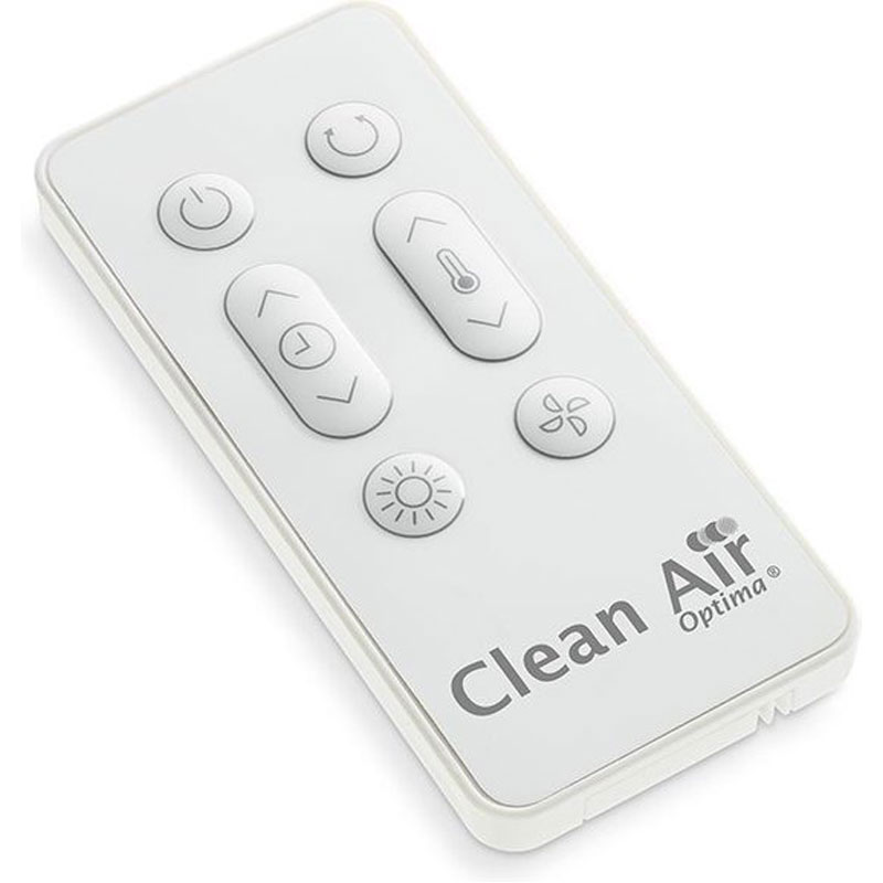 Clean Air Optima® CA-904W - 2in1 Design Ventilator Elektrische Kachel - Verwarmen en Koelen - Stoffilter - Draaicirkel (oscillatie): 80º - Digitale thermostaat instelbaar 15-35°C