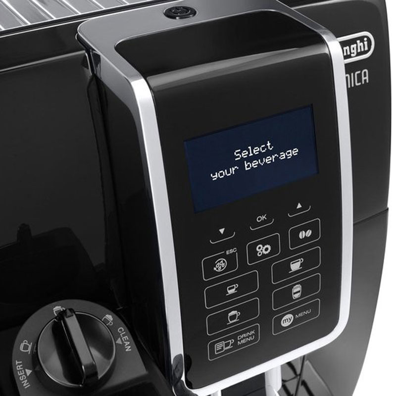 De'Longhi Dinamica ECAM350.55.B - Volautomatische espressomachine - Zwart