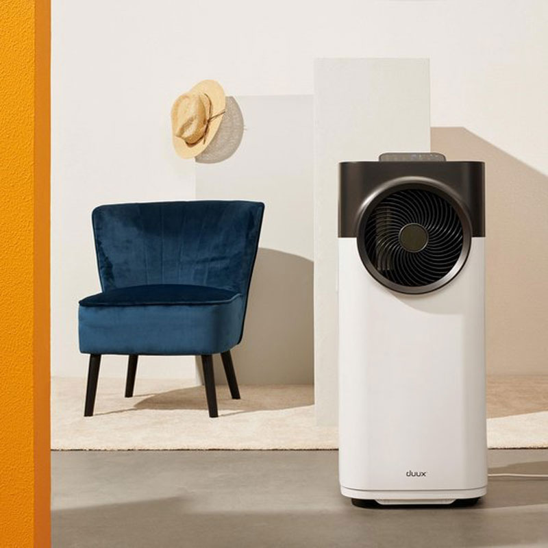 Duux Blizzard Smart Mobiele Airco - 10.000 BTU/u - Inclusief Raamafdichting