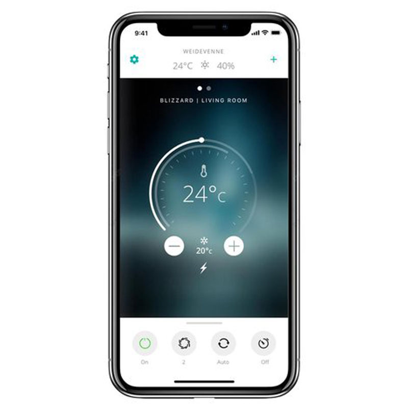 Duux Blizzard Smart Mobiele Airco - 10.000 BTU/u - Inclusief Raamafdichting