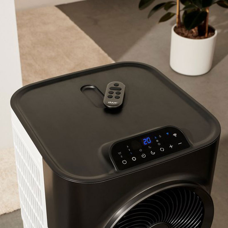 Duux Blizzard Smart Mobiele Airco - 10.000 BTU/u - Inclusief Raamafdichting