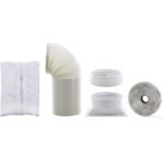 Inventum AC901 - Mobiele airconditioner - Airco - 3-in-1 functie - Afstandsbediening - Tot 80 m - 9000 BTU - Afdichtingskit - Wit