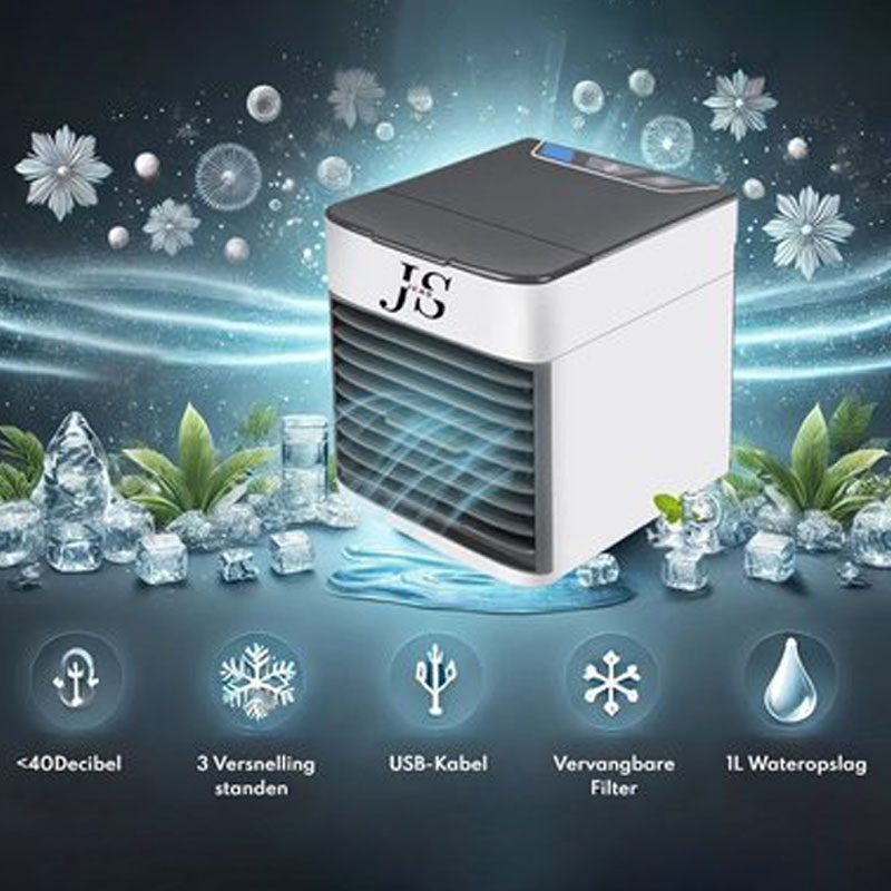 Jeas - Mini airco - Mini luchtverfrisser - Air cooler - Ventilator