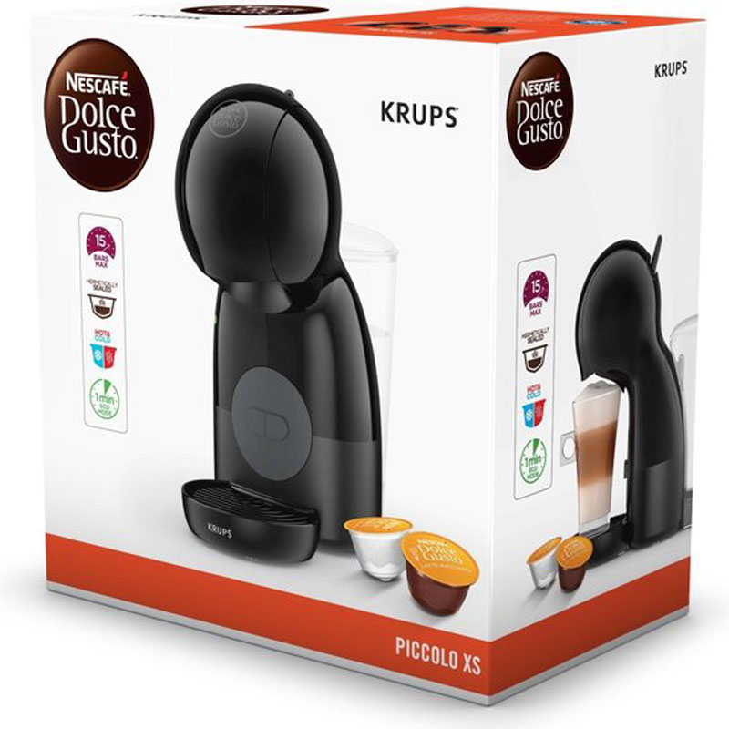 Krups NESCAFÉ® Dolce Gusto® Piccolo XS KP1A3B - Koffiecupmachine - Zwart