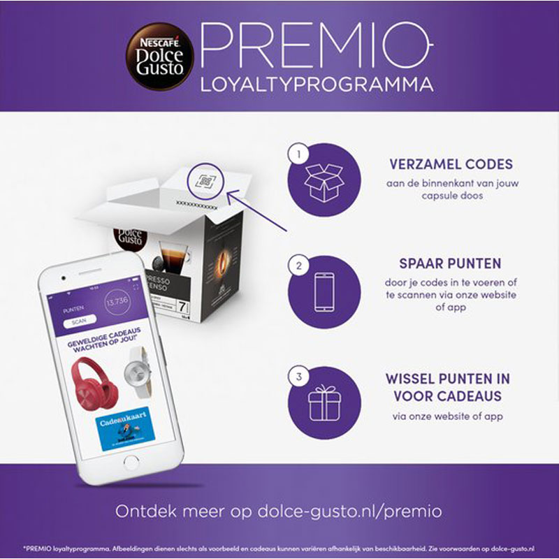 Krups Nescafé® Dolce Gusto® GENIO S KP2431 - Koffiecupmachine - Wit