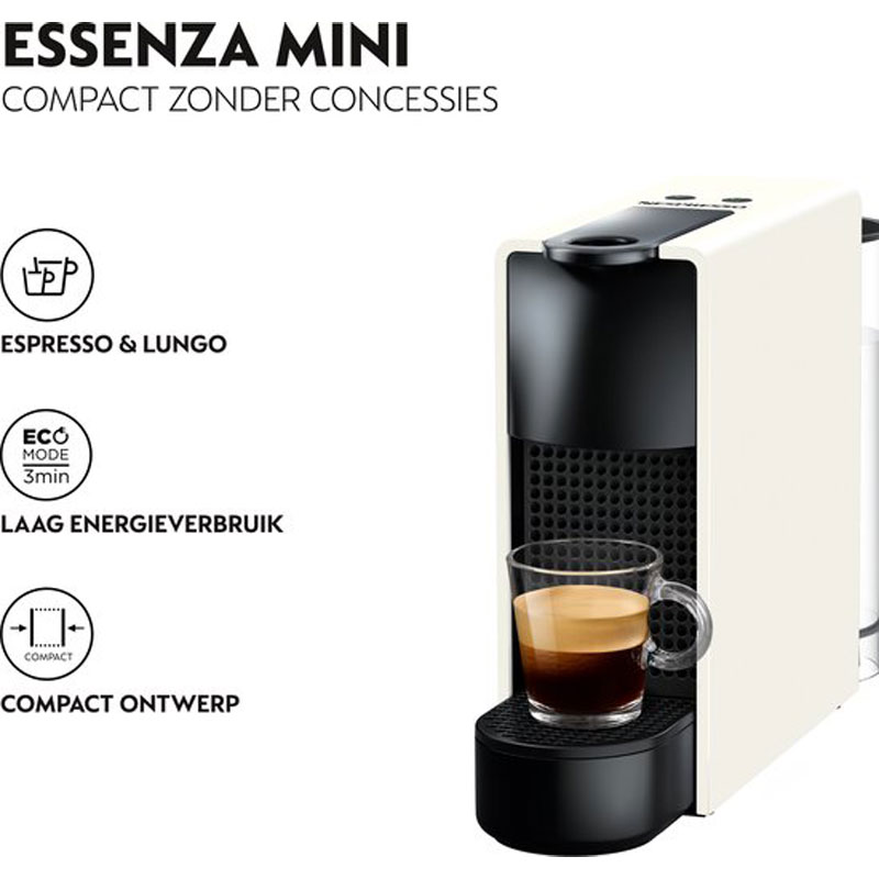 Krups Nespresso Essenza Mini XN1101 - Koffiecupmachine - Wit