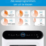 MIDEA ST Mini Vaatwasser - Vrijstaande Vaatwasser - Mini Vaatwasser Met Waterreservoir - Mini Vaatwassers - Kleine vaatwasser - Vrijstaande vaatwasser