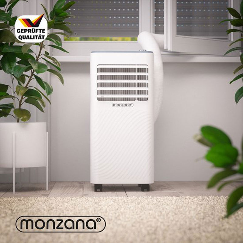 MONZANA Airco 7000BTU - 3in1 Rolluikkit - Mobiel - 16-32C