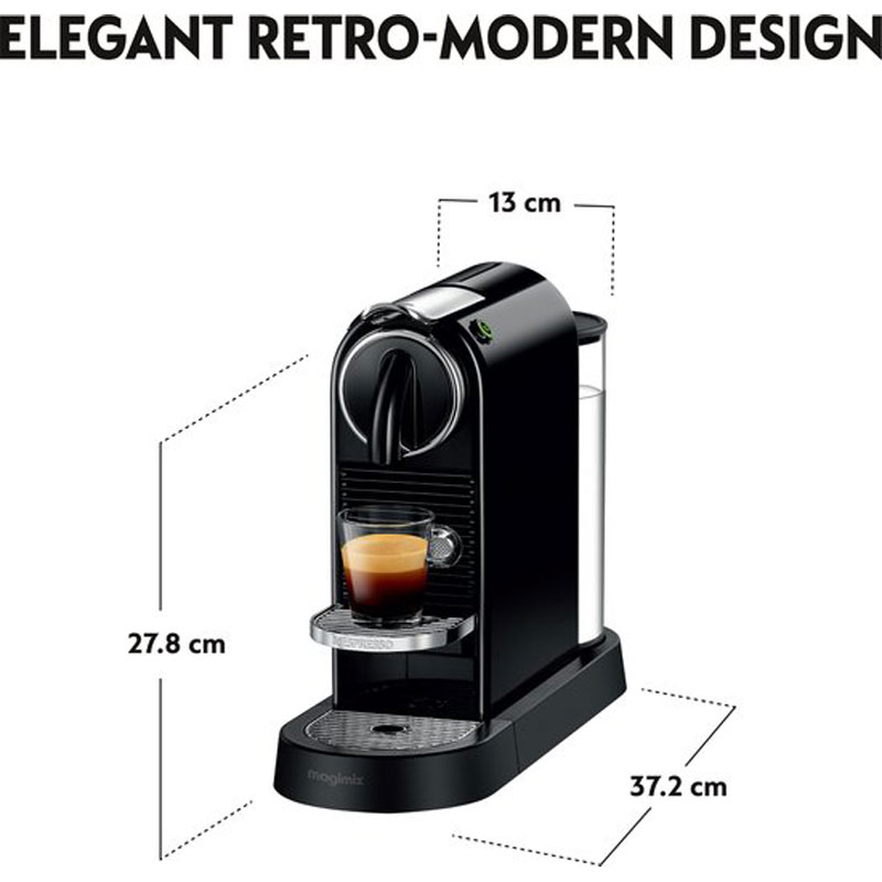Magimix - Nespresso - Citiz - Zwart