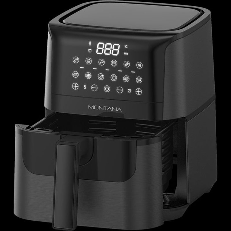 Montana MF-340 Compact (1-2 pers) 4Ltr Master Air Fryer Ceramic Deluxe