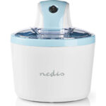 Nedis Ice Cream Maker - 1.2 l - Blue White - Aluminum Plastic
