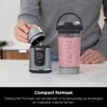 Ninja Blast Blender-To-Go - Draagbare Blender - USB Oplaadbaar - 700 Watt Krachtig Vermogen - Smoothie Maker - Blauw - BC151EUNV