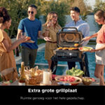 Ninja Woodfire Pro Connect XL - 7-in-1 Elektrische Smart BBQ Grill en Smoker - Inclusief Digitale Braadthermometer - Connect App - OG901EU
