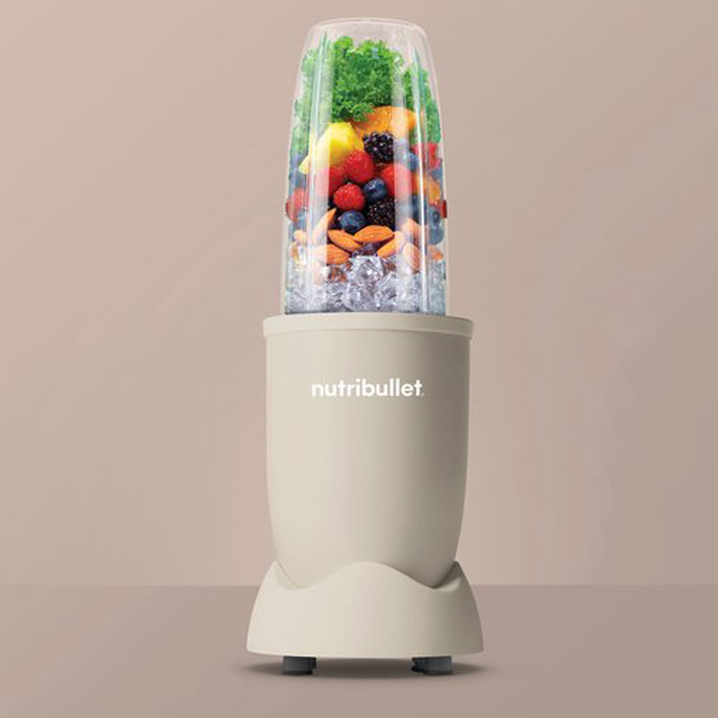 Nutribullet Exclusive Pastel - Blender - 900 Watt - Smoothie Maker - Incl. To Go Accessoires & Digitaal Receptenboek - Sand