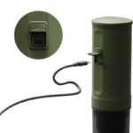 OutIn Nano - draagbare elektrische espressomachine - stijlvol en solide - verwarmt water - capsules & gemalen koffie - 20 bar - draagbare koffiemachine - reis & camping koffiezetapparaat 12 volt