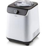 PRIMO PR401IM IJsmachine - IJsmaker - Zelf Vriezend - Met Compressor - 1,2L - Wit/Zwart