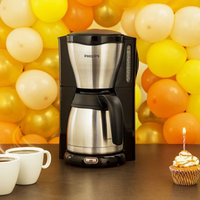 Philips Cafe Gaia HD7546/20 - Koffiezetapparaat - Zwart