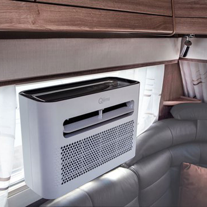 Qlima MS-AC 5001 Split unit airconditioner - Wit/Zwart - Caravan Airco - Ideaal om kleinere ruimte snel koel te krijgen