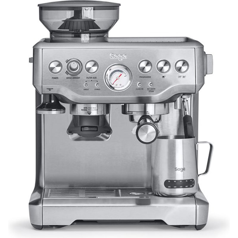 Sage the Barista Express Brushed Stainless Steel Pistonmachine RVS