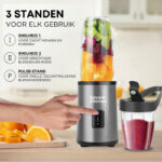 Savoré Kitchen Blender Pro+ NutriPower - Blender to Go - Smoothie Maker - 2 Bekers