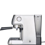 Solis Barista Perfetta Plus 1170 V2 Pistonmachine - Heerlijke Koffie Binnen 1 Minuut - Compacte en Hoogwaardige Espressomachine - Melkschuimsysteem - Zilver