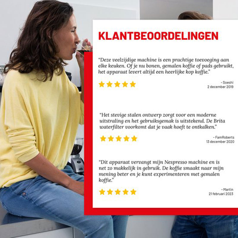 Solis Barista Perfetta Plus 1170 V2 Pistonmachine - Heerlijke Koffie Binnen 1 Minuut - Compacte en Hoogwaardige Espressomachine - Melkschuimsysteem - Zilver