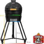 Tools4Grill Kamado onderstel compact 15 / 16 inch verrijdbaar