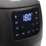 Tristar Mini Digitale Airfryer FR-9015 - Heteluchtfriteuse Compact - Olievrij - 6 kookprogramma's - Antiaanbaklaag - Regelbare thermostaat - 2 liter - 1500W