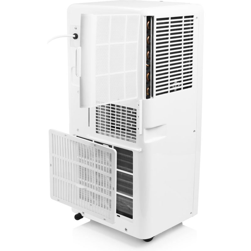 Tristar Mobiele Airco met raamafdichtingskit - 7000 BTU - AC-5477 - airconditioner - 3-in-1 koelen, ventilator en luchtontvochtiger - geschikt voor ruimte tot 60 m3 - temperatuurinstelling van 16⁰C tot 31⁰C