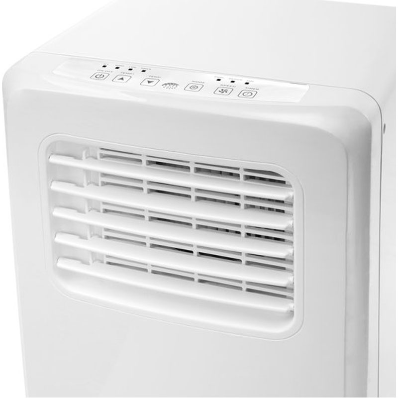Tristar Mobiele Airco met raamafdichtingskit - 7000 BTU - AC-5477 - airconditioner - 3-in-1 koelen, ventilator en luchtontvochtiger - geschikt voor ruimte tot 60 m3 - temperatuurinstelling van 16⁰C tot 31⁰C