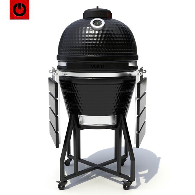 VOLT! Kamado BBQ 18 Inch - Houtskoolbarbecues - Ø48cm - Luxe Afwerking