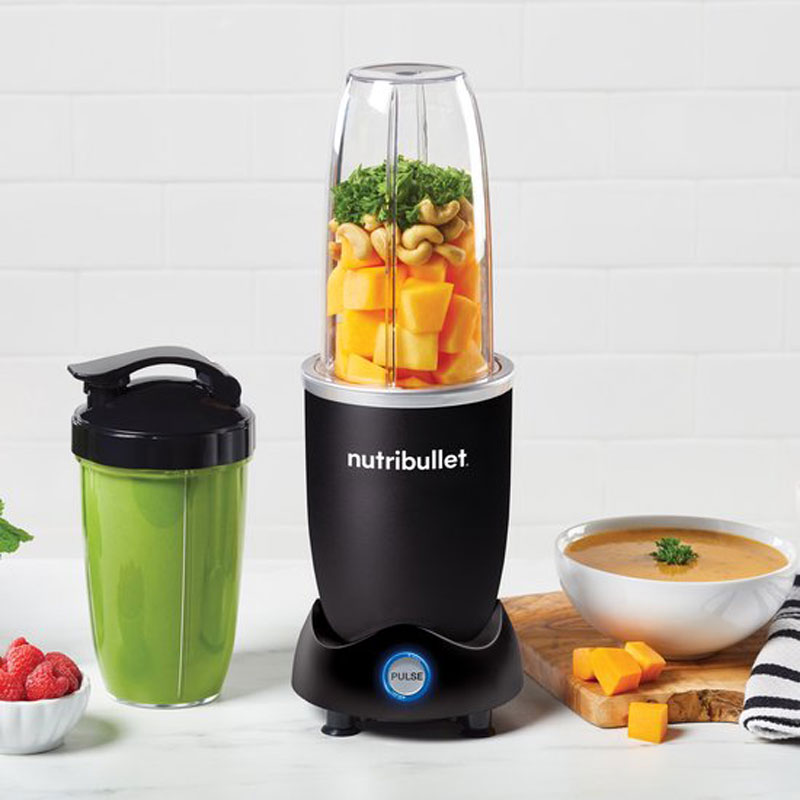 nutribullet Pro+ Pulse Blender - inclusief To-Go Bekers - 1200 Watt - Zwart