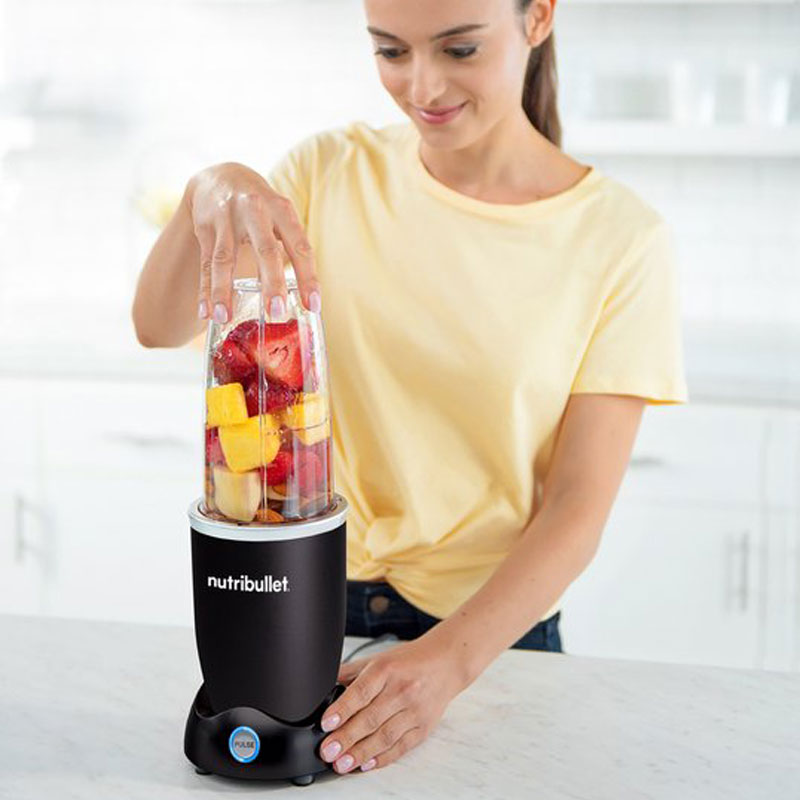 nutribullet Pro+ Pulse Blender - inclusief To-Go Bekers - 1200 Watt - Zwart