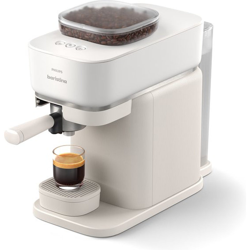 Philips Baristina - BAR300/00 - Espressomachine - Koffiemachine Met Bonen - Wit
